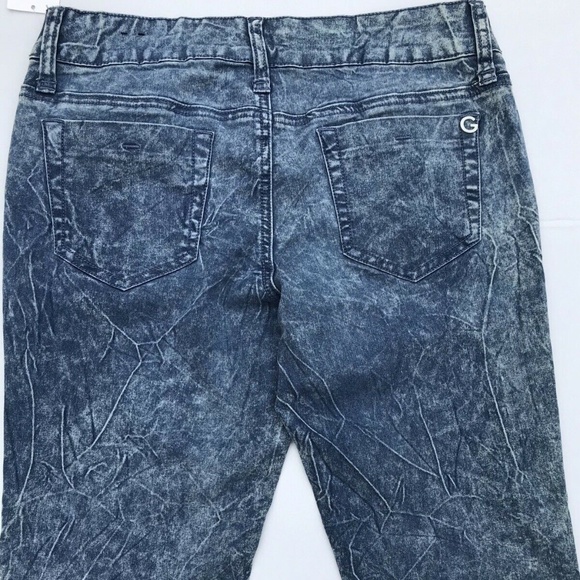 G by Guess SUPER SKINNY JEANS MARBLE WASH SZ 29 - Picture 7 of 8